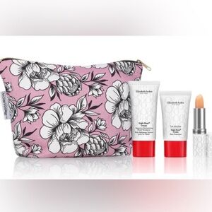 NWT Elizabeth Arden Eight Hour Essentials Set & Makeup Bag!